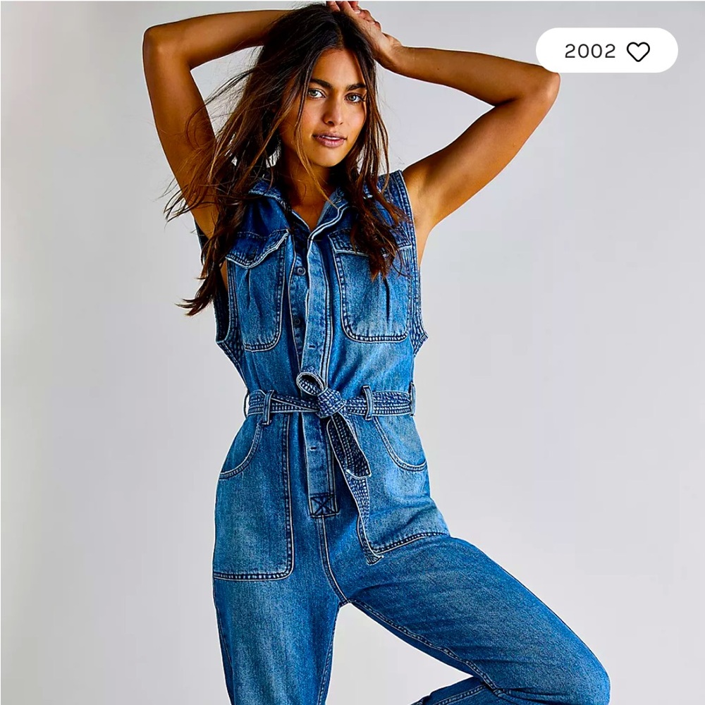Free People Sydney Coveralls - Size Medium